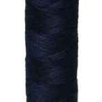 Zwirn 100 % Polyester ASPO PES Amann dunkelblau schwarz 100 m (0821)