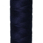 Zwirn 100 % Polyester ASPO PES Amann dunkelmarinen blau 100 m (0827)