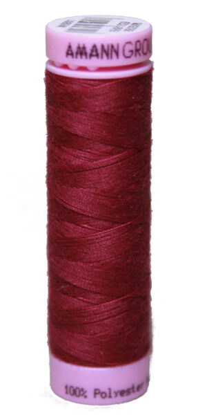 Zwirn 100 % Polyester ASPO PES 120 Amann purpur rot 100 m (0869)