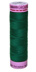 Zwirn 100 % Polyester ASPO PES 120 Amann grün 100 m (0909)