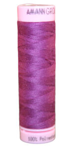 Zwirn 100 % Polyester ASPO PES 120 Amann Lila Zyklamen 100 m (1062)