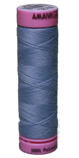 Zwirn 100% Polyester ASPO PES 120 Amann hellblau 100m (1081)