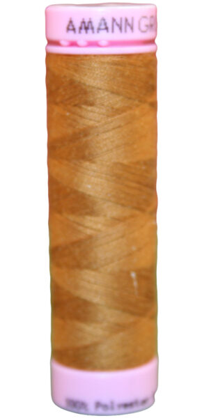 Zwirn 100% Polyester ASPO PES 120 Amann braun Topas 100m (1131)