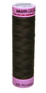 Zwirn 100 % Polyester ASPO PES 120 Amann braun 100 m (1134)