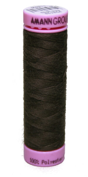 Zwirn 100 % Polyester ASPO PES 120 Amann braun 100 m (1134)