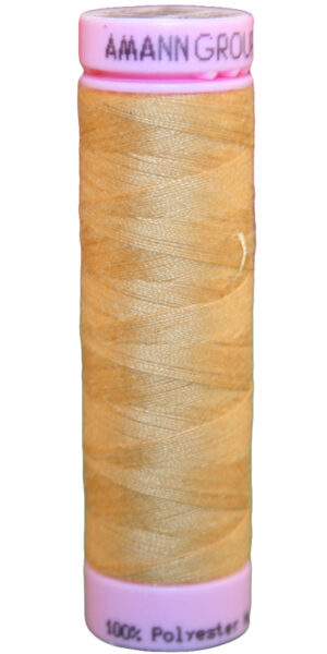 Zwirn 100% Polyester ASPO PES 120 Amann hellorange 100m (1172)