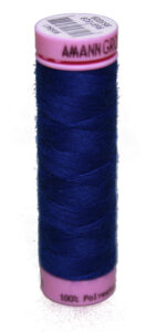 Zwirn 100 % Polyester ASPO PES 120 Amann blau 100 m (1304)