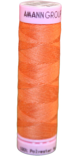 Zwirn 100% Polyester ASPO PES 120 Amann orange 100m (1334)