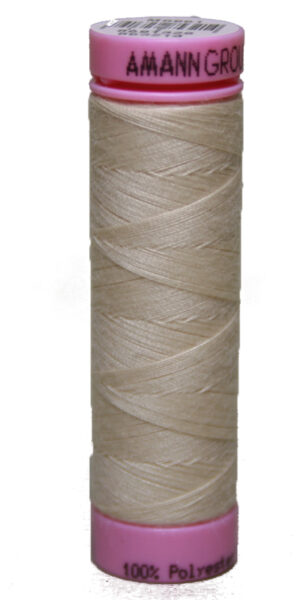 Zwirn 100 % Polyester ASPO PES 120 Amann hellcreme 100 m (3000)