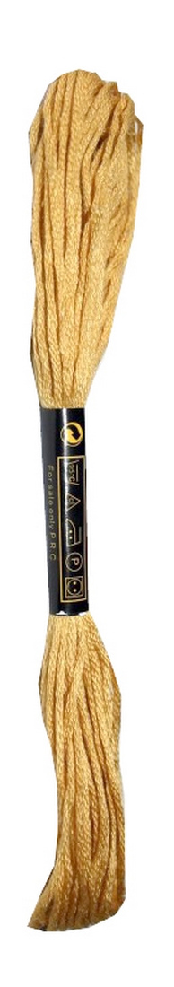 Stickgarn Mouline Moulin Stickwolle Stickfaden 8 m gelb (2025 - 740/971)