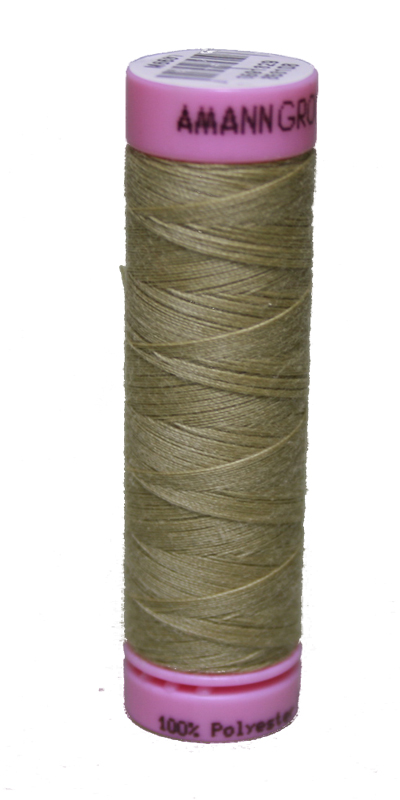 Zwirn 100 % Polyester ASPO PES 120 Amann beige 100 m (1385)