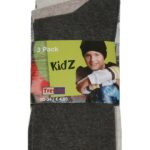 Kindersocken Socken 3 Paar Unisex Trendy Baumwolle Gr.30/34 (0014)