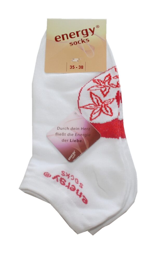 Sneakers Damen Socken 35 / 38 Liebe 2 Paar (0026)