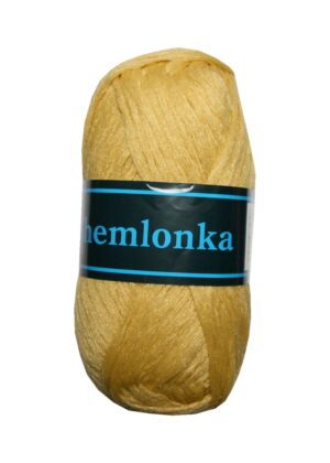 Strickgarn Chemlonka Makramee Garn 100% Polypropylen bernstein (0128)