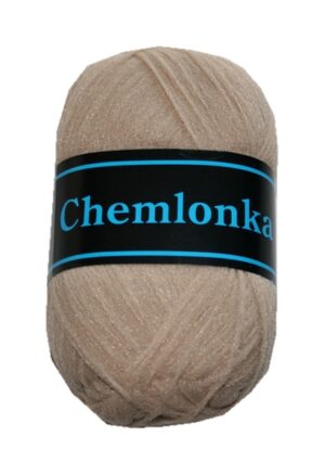 Strickgarn Chemlonka 50 g 100% Polypropylen beige (0203)