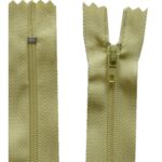 Reißverschluss 20 cm spiralformig nicht trennbar gelb (2008)