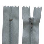 Reißverschluss 20 cm spiralformig 3 mm nicht trennbar hellblau (2024)