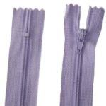 Reißverschluss 35 cm spiralformig 3 mm nicht trennbar lila (3516)