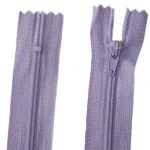 Reißverschluss 35 cm spiralformig 3 mm nicht trennbar lila (3516)