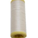 Nähmaschinen Nähgarn 200 m 2 Rollen je 100 m Polyster beige (0001)