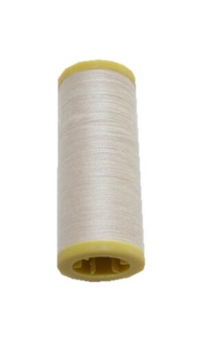 Nähmaschinen Nähgarn 200 m 2 Rollen je 100 m Polyster beige (0001)