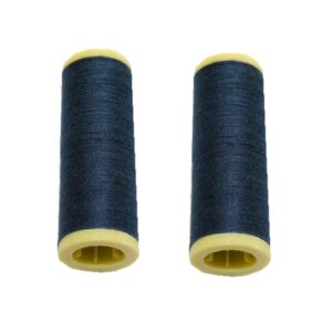Nähmaschinen Nähgarn 200 m 2 x 100 m Polyester dunkelblau (0006)
