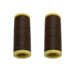 Nähmaschinen Nähgarn 200 m 2 x 100 m Polyester 40/2 braun (0018)
