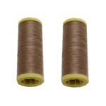 Nähmaschinen Nähgarn 200 m 2 x 100 m Polyester 40/2 braun beige (0020)