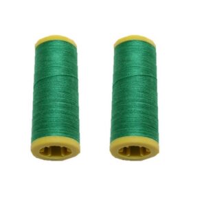 Nähmaschinen Nähgarn 200 m 2 x 100 m Polyester 40/2 grün (0032)