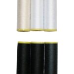 Nähmaschinen Nähgarn 6 Rollen je 100 m Polyester 40/2 (0035)