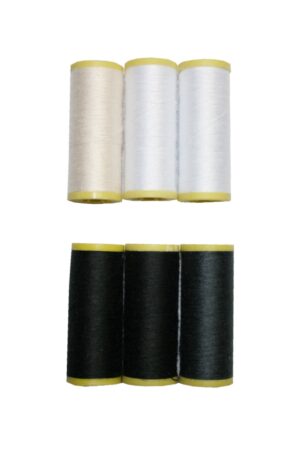 Nähmaschinen Nähgarn 6 Rollen je 100 m Polyester 40/2 (0035)