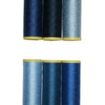 Nähmaschinen Nähgarn 6 Rollen je 100 m Polyester 40/2 (0036)