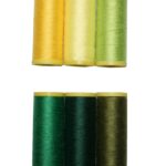 Nähmaschinen Nähgarn 6 Rollen je 100 m Polyester 40/2 (0040)