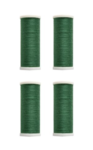 Nähmaschinen Nähgarn 400 m 4 x 100 m Polyester 40/2 grün (1052)