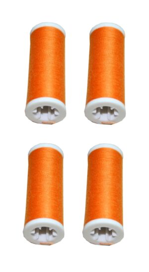 Nähmaschinen Nähgarn 400m 4 x 100m Polyester 40/2 orange (1081)