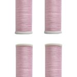 Nähmaschinen Nähgarn 400m 4 x 100m Polyester 40/2 rose (1092)