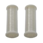 Nähmaschinen Garn transparent 2 Rollen je 50 m transparent (9998)