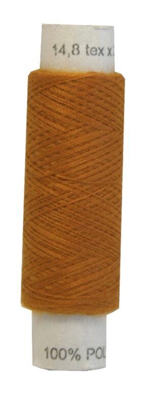 Nähgarn Nähfaden 100 % Polyester 14,8 * 2 100 m braun haselnuss (1024)