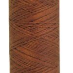 Nähgarn Nähfaden 100 % Polyester 14,8 * 2 100 m braun nougat (1026)