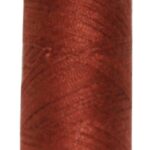 Nähgarn Nähfaden 100 % Polyester 14,8 * 2 100 m braun nougat (1431)