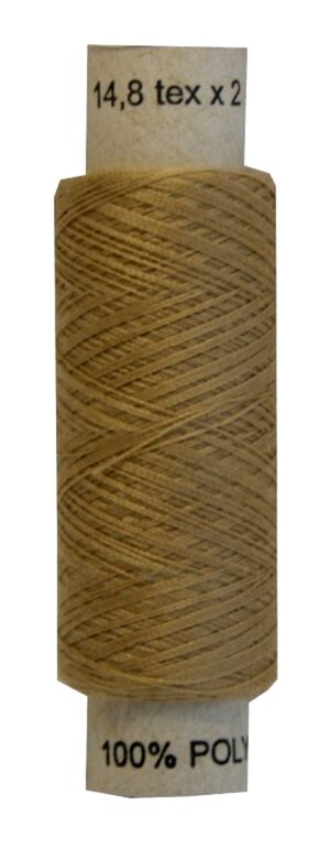 Nähgarn Nähfaden 100 % Polyester 14,8 * 2 100 m beige (1442)