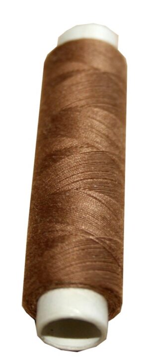 Nähmaschinen Nähgarn Polyester 100 m 100/3 haselnuss braun (1037)