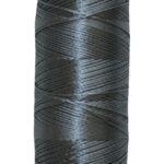 Handstickseide Stickgarn Effektgarn Viskose 250m dunkelgrau (0710)