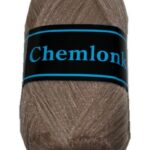 Strickgarn Chemlonka 50 g 100% Polypropylen braun (0700)