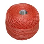 PERLOVKA Kreuzstichgarn Baumwolle Perlgarn 10g 85m altrosa (2342)