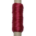 Sattlergarn Zwirn 14x2x3 Polyester 50 m bordeaux Ø 0,3mm (5153)