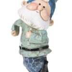 Gartenzwerg Topfhänger Gartendeko Zwerg Gnome 11 cm (0363)