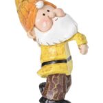 Gartenzwerg Topfhänger Gartendeko Zwerg Gnome 11 cm (0364)