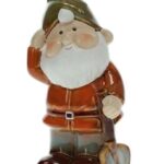 Gartenzwerg Gartendeko Zwerg Gnome 18 cm (0371)