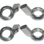 Flügelmuttern Flügelmutter verzinkt M10 4 Stück (0022)